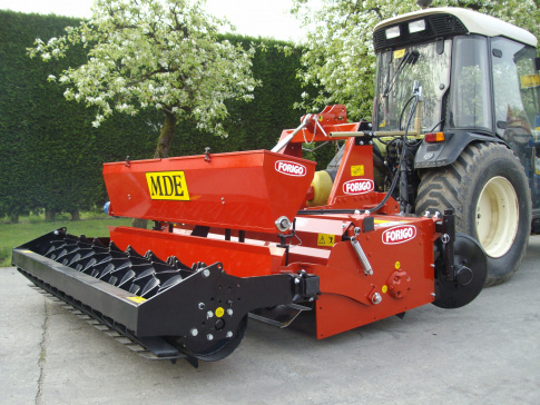 Tillage machinery designed to prepare and maintain soil conditions in nurseries.